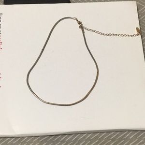 Silver chocker